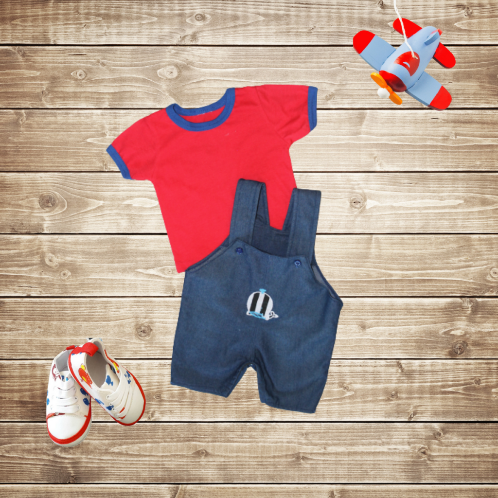 Baby Boys Dungarees Set Kidz Thingz Baby Boys Dungarees Set